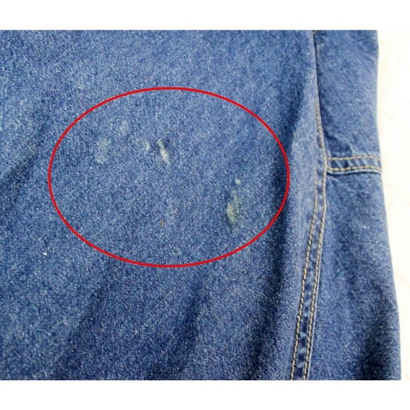 Tracer Woman Denim Jean Skirt  Side Pockets A Line Country Western Prairie Rodeo - Picture 4 of 7